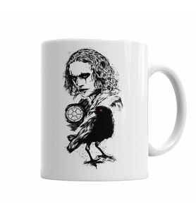 The Crow Face Kupa Bardak Porselen