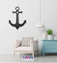 Anchor Lazer Kesim Metal Duvar Dekoru