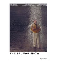 The Truman Show Tablo Ahşap Poster Dekoratif
