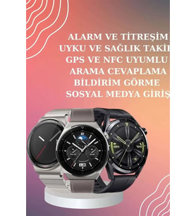 Mey İthalat® Anc Özellikli Bluetooth Kulaklık Amoled Ekran Akıllı Saat Uyku Takibi Nabız Ölçer