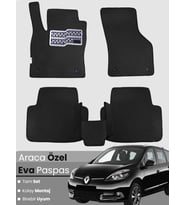 RENAULT SCENİC 3 (2009-2016) Uyumlu EVA Paspas Tam Set–Oto Paspas,Araca Özel,Kolay Montaj