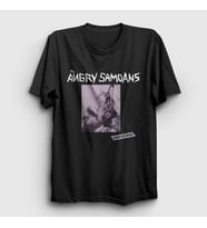 Presmono Unisex Beyaz Inside My Brain The Angry Samoans T-Shirt 532428tt (Siyah)