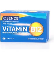 Osende Vitamin B12 30 Ağızda Dağılan Tablet