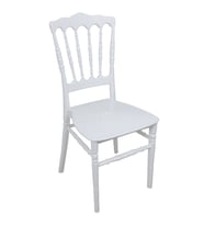 Mandella Silver Sandalye Napolyon Beyaz