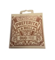 La Bella Strings OU-PT Preferita 11 Telli Ud Tel Seti Geleneksel Ton, Yüksek Mukavemetli Naylon ve Gümüş Sarım