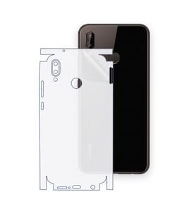 SChitec HUAWEI Nova 3E Uyumlu Fullbody Arka Kaplama Hidrojel Koruyucu Film