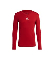 adidas Team Base Tee Erkek Futbol Uzın Kollu Antrenman Tişörtü GN5674 Kırmızı