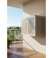 Klima Motoru/Dış Ünite Gizleme/Koruma Kafesi M 18000 BTU - 24000 BTU 110x56x85(H) Square
