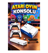 M15 Retro Oyun Konsolu – 20.000 Yüklü Klasik Oyun ve Çoklu Emülatör Desteği