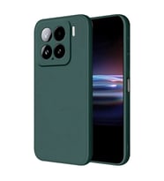 Xiaomi Mi 15 Pro Kılıf Nano İçi Kadife Silikon - Koyu Yeşil