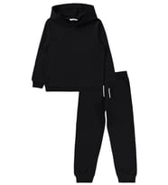 Civil Boys Unisex Basic 6-9 Yaş Eşofman Takımı - Siyah