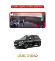 DACIA SANDERO STEPWAY 2015-2021TORPİDO KORUMA HALISI KIRMIZI KENAR