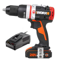 WORX WX354.9C 20Volt/2.0Ah Li-ion Tek Akülü Kömürsüz Profesyonel Darbeli Şarjlı Matkap