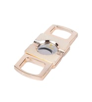Cohiba Rose Gold Sehpalı Metal Puro Makası Kesici