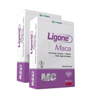Ligone Maca 60 Kapsül x2 Adet (Renksiz)