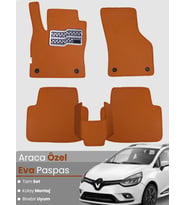 Renault Clio 4 Station Wagon (2012-2019) Uyumlu EVA Paspas Tam Set – Birebir Uyum,Araca Özel Tasarım