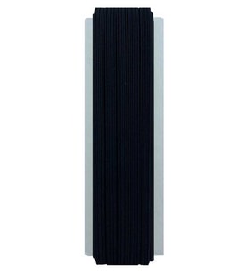 No: 2 siyah Yassı Lastik - 10 Metre (Süper Kalite)