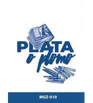 MGZ-010 PLATA O PLOMO YAZILI ORTA BOY YARI KALICI DÖVME-TATTO