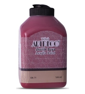 Artdeco 500Ml Bordo Akrilik Boya 3643