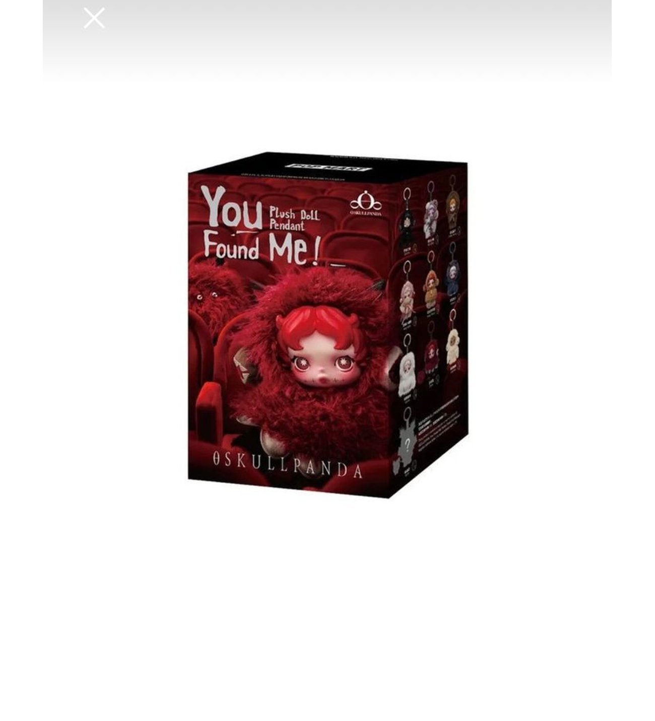 skullpanda you found me serisi en son seri 1 adet random
