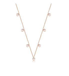 EMILIANO JEWELLERY SİLVER 925 AYAR ZİRKON TAŞLI TİFFANY KOLYE