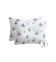 %100 Pamuklu Fermuarlı Bebek Yastık Kılıfı 35x45 ( 2 Adet )