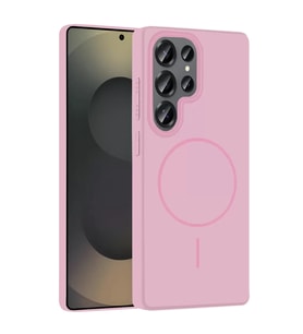 Northcity Joko Samsung Galaxy S25 Ultra Uyumlu Broş Magsafe Kapak - Pembe