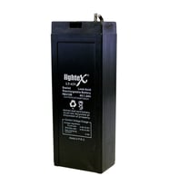 Lightex LT-42 4V 1.2AH Bakımsız Işıldak Aküsü (Siyah)