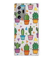 PrintiFy Samsung Galaxy Note 20 Ultra ile Uyumlu Water Color 4  Kamera Korumalı Şeffaf  Kılıf