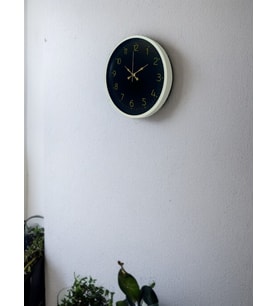 36 Cm Standart Krem Duvar Saati