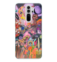 Redmi Note 8 Pro Uyumlu Aesthetic Desenli Şeffaf Telefon Kılıfı