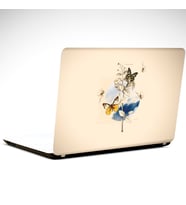 Kelebek Vintage Laptop Sticker 15.6 inch (38X27CM)