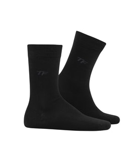 Thermoform Tenis Çorabı Siyah (Çok Renkli)
