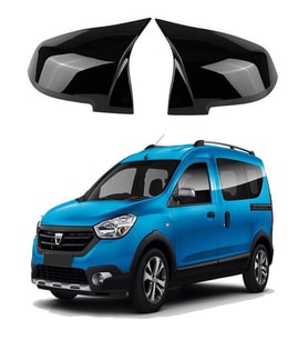 Dacia Dokker Araca Özel Batman Yarasa Ayna Kapağı Pianoblack