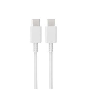 ScHitec 3A 50W Type-C to Type-C Data ve Şarj Kablosu 1metre Beyaz DN980
