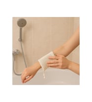 File Duş Lifi Banyo Sabun Kesesi Yumuşak Pamuklu File 5'li Set