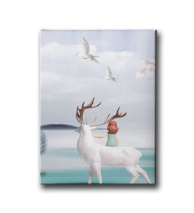 Geyik Canvas Tablo MİND657