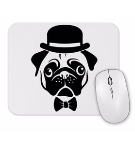 Pug Köpek 06 Mouse Pad.jpg
