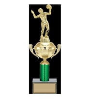ODAK KUPA - Figürlü Kupalar - Voleybol Kadın Figürlü Kupalar FG-050 C - 38 cm