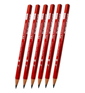 İlk Kalemim Jumbo Üçgen Başlangıç Kalemi Siyah 2.5 B 6 Adet Faber Jumbo Kurşun Kalem Oluklu Gövde Triangular