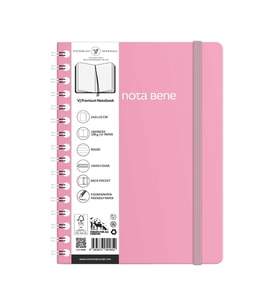 VICTORIA'S JOURNALS NOTE BENE 9265 PREMIUM NOTEBOOK SPİRALLİ SERT KAPAK A5 100gr.160 SYF. ÇİZGİLİ DE