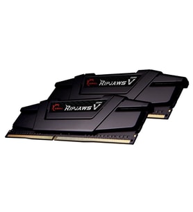 GSKILL 32GB (2X 16GB) DDR4 3600MHZ CL18 DUAL KIT PC RAM RIPJAWS V F4-3600C18D-32GVK