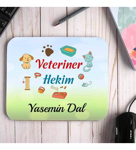 Veteriner Hekime Hediye İsimli Mouse Pad (STD)