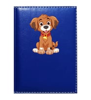PROMOSYON DENİZİ  SEVİMLİ KÖPEK 3 GÖRSELLİ LACİVERT RUHSAT KABI