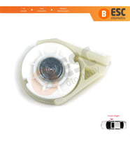 Mercedes Vito Viano Mixto MK2 W639 2003-2010 6397200146 İçin Ön Sağ Kapı Cam Kriko Köşe Makarası