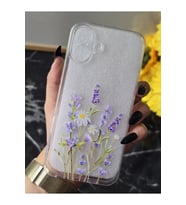 Iphone 16 PLUS Uyumlu Baskılı Şeffaf Telefon Kılıfı