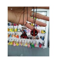 Best Friends Deadpool Marvel Arkadaşlık Kolyesi Ikili Çift (Gümüş)