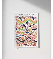 Çerçevesiz Poster Etna Wiswall Kolka (Çok Renkli)