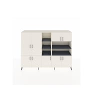 Hyperion Dolap 14 Raflı 9 Kapaklı 220x44x163 Aytaşı-Aytaşı/Antrasit