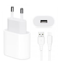 K.Fulai KA-19T 15W Hızlı Şarj Adaptörü + Type-C USB Kablo